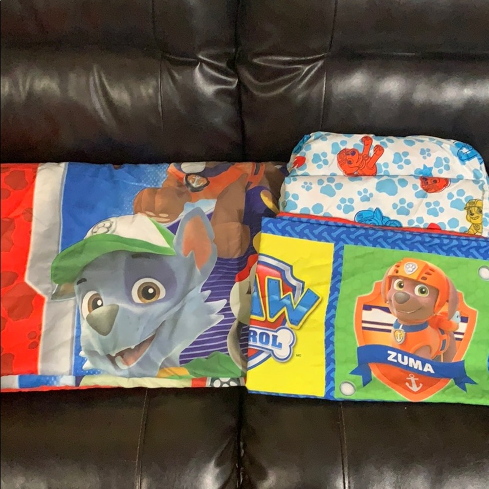 Paw Patrol Boys 4 Piece Toddler Bed Set